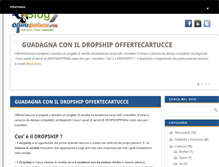 Tablet Screenshot of blogs.offertecartucce.com